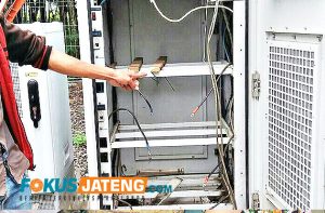 batery tower telkomsel hilang dicuri