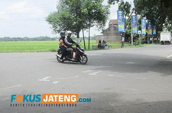 lokasi laka di sragen