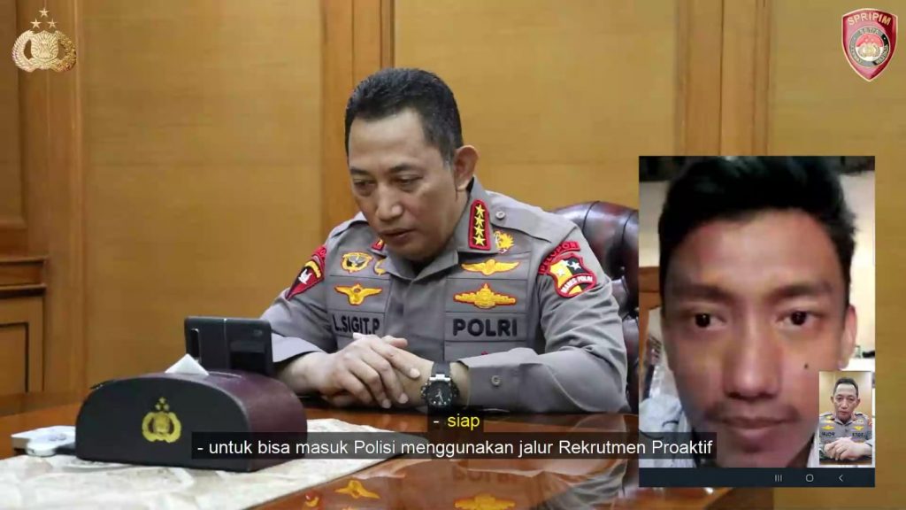 Kapolri Wujudkan Mimpi