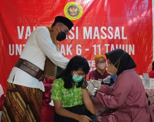 BINDA gelar vaksinasi massal di siswa SD Surodadi Boyolali