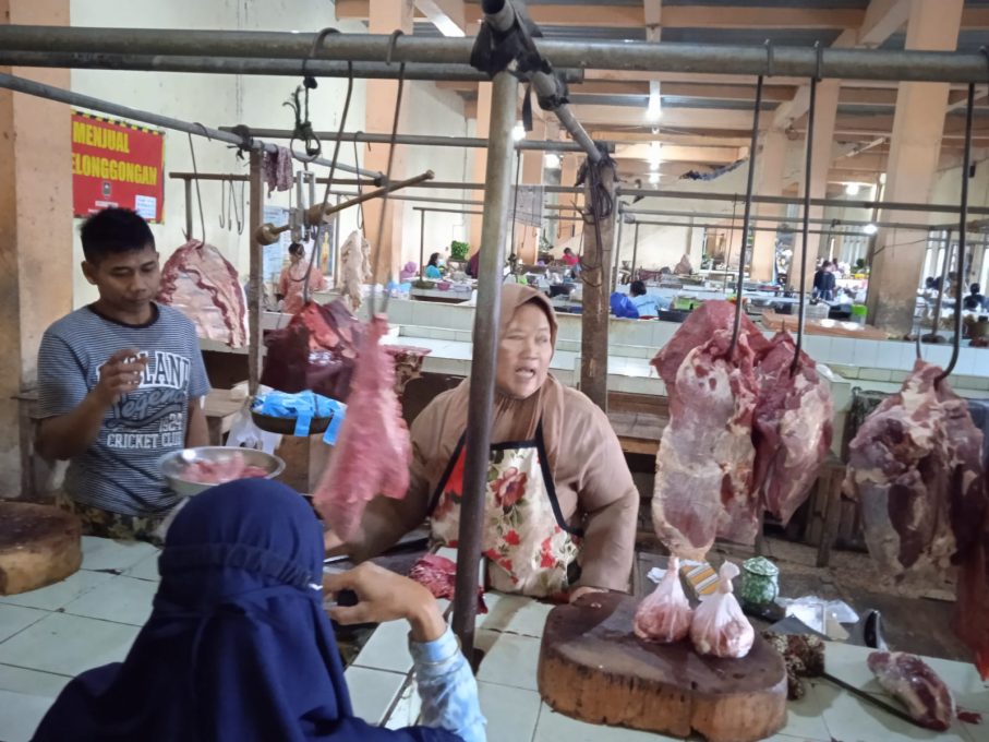 pedagang daging sapi