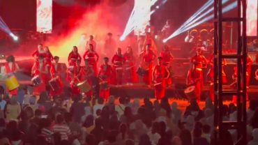 Taman Gombang Syahdu (TGS), Sawit, Boyolali para pada Sabtu malam, 25 April 2026